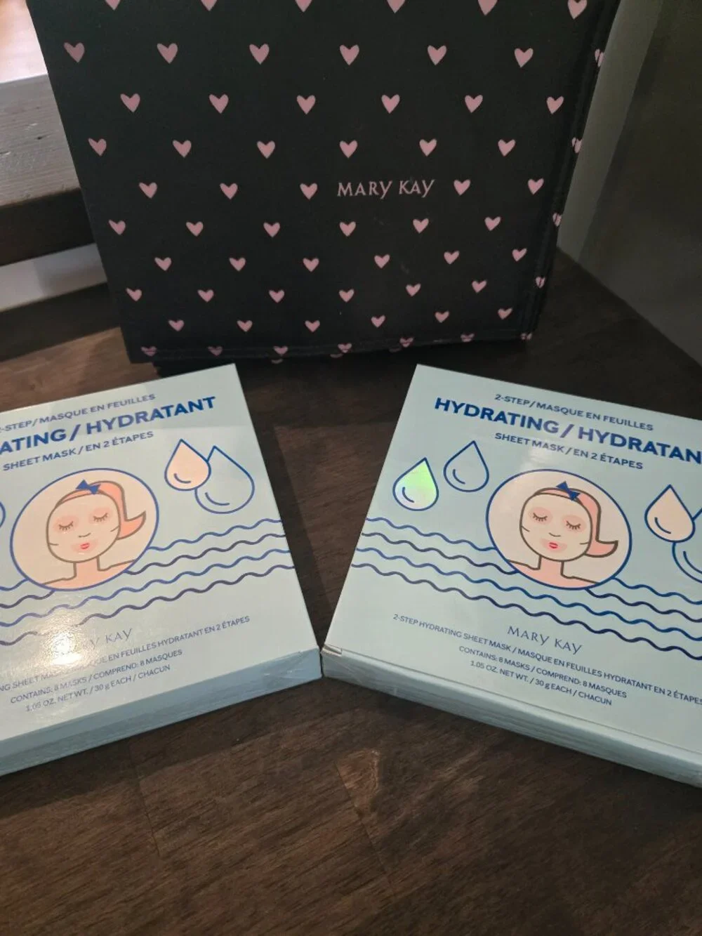 🩷2 x Mary Kay New In Box 2 Step Hydrating Sheet Masks - Picture 3 of 3